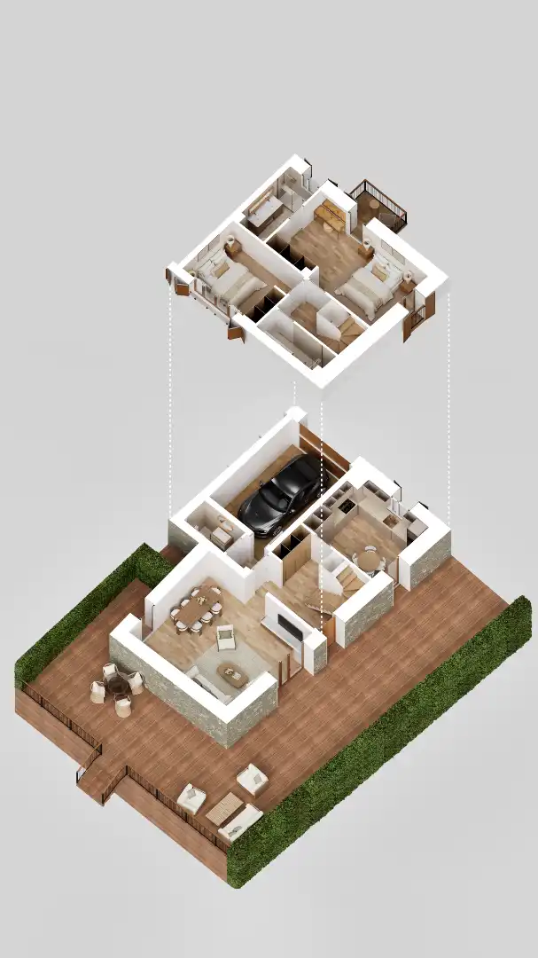 Casa adosada en venta en Oiartzun con Calefacción, Jardín privado y Terraza