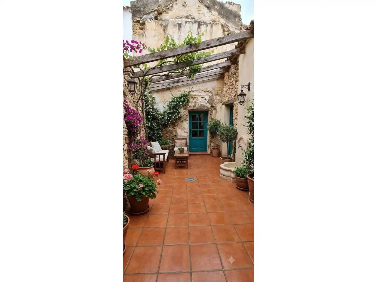 Terrassa de Casa o xalet en venda en Arenas