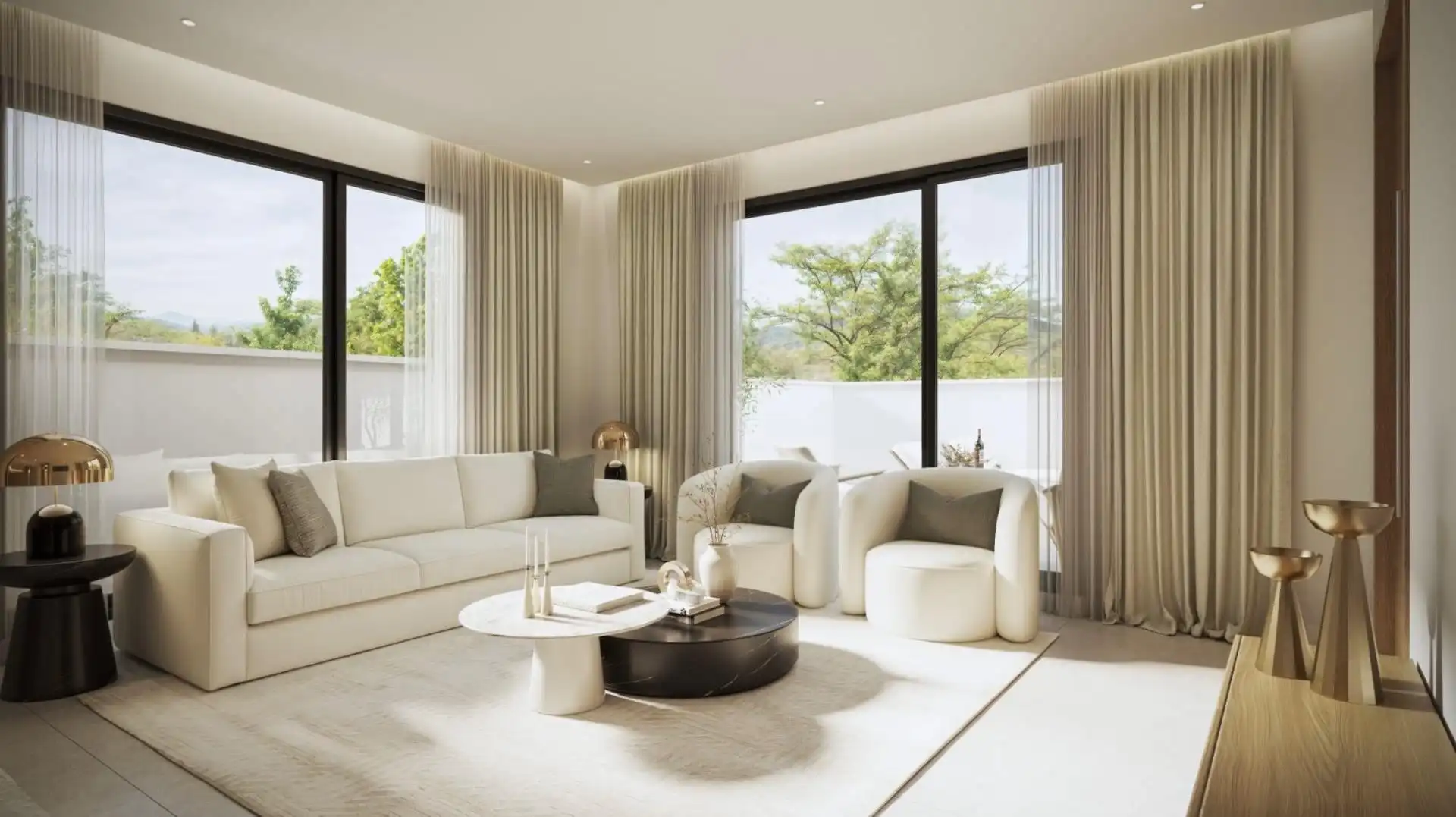 Sala de estar de Casa o chalet en venta en Santomera, Murcia