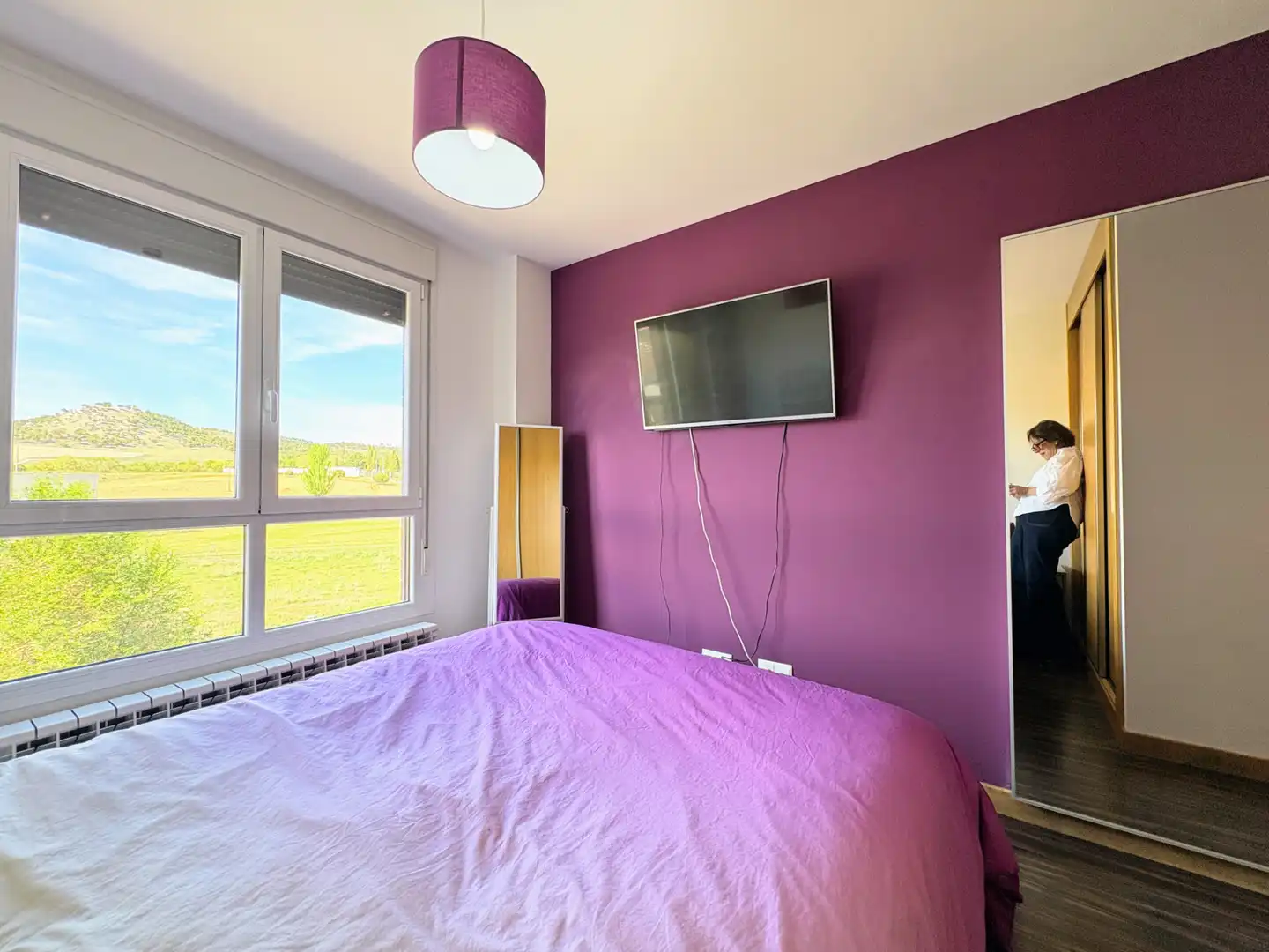 Bedroom of Flat for sale in Cistérniga  with Heating, Private garden and Storage room