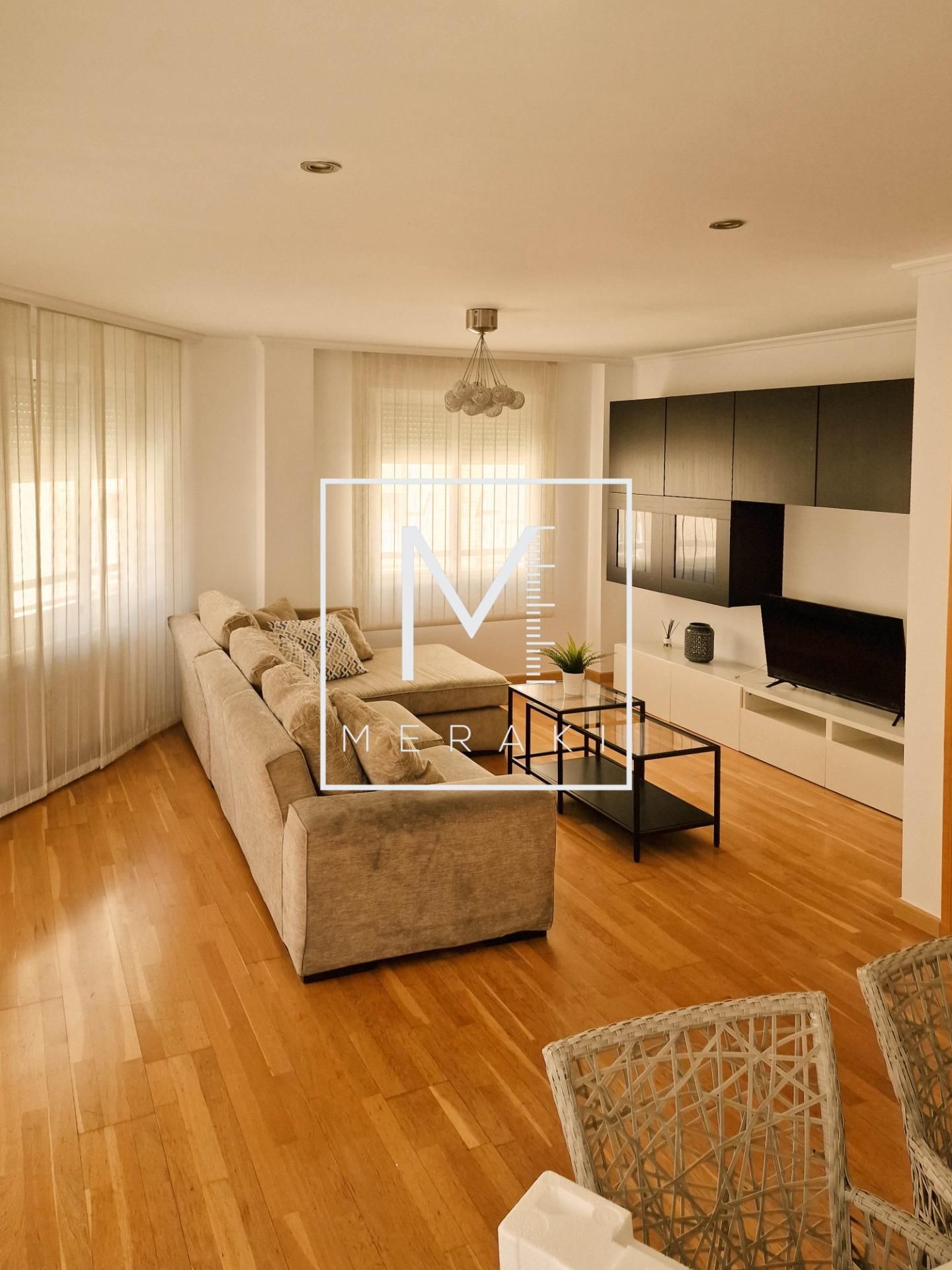 Living room of Attic for sale in  Albacete Capital  with Air Conditioner, Heating and Parquet flooring