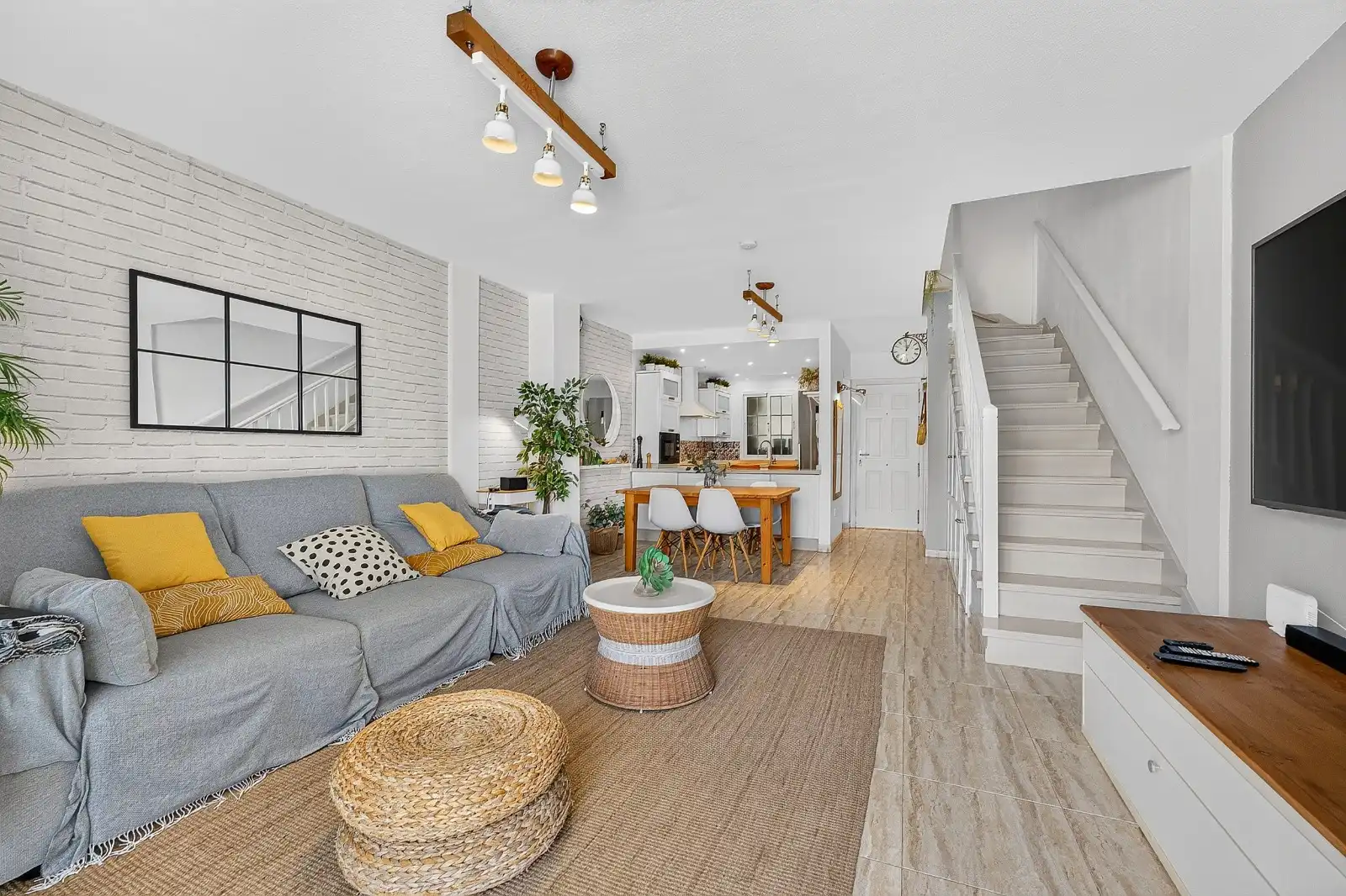 Sala de estar de Apartamento en venta en Granadilla de Abona con Terraza, Amueblado y Horno