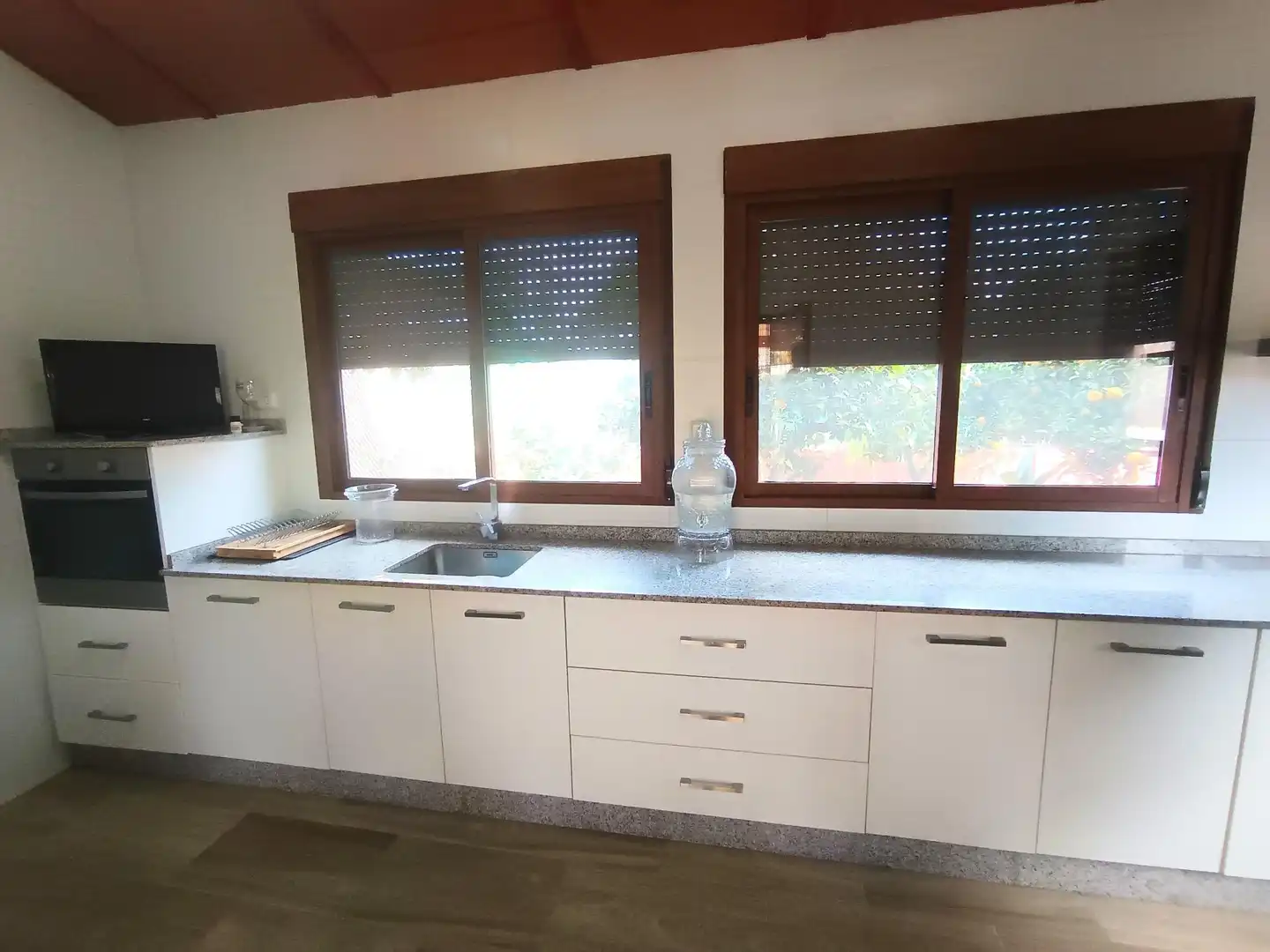 Cuina de Casa o xalet en venda en Murcia amb Aire condicionat, Calefacció i Jardí privat