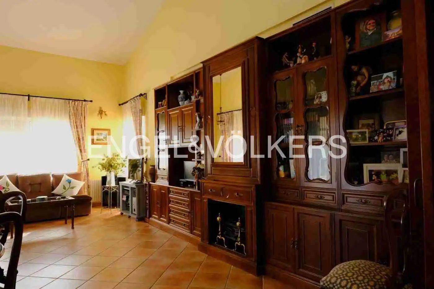 Sala d'estar de Finca rústica en venda en Orihuela amb Aire condicionat, Calefacció i Jardí privat