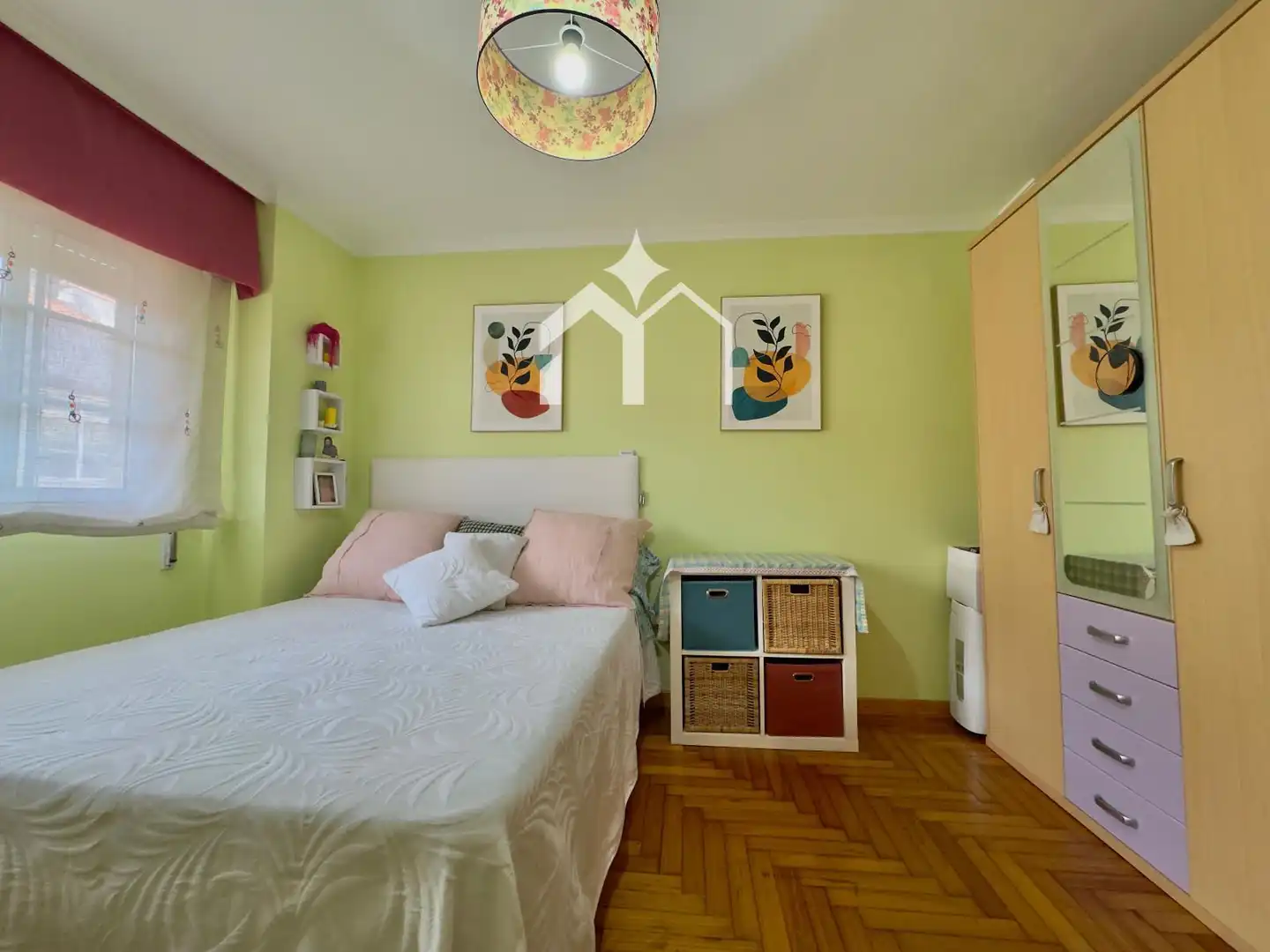 Dormitori de Apartament en venda en Moaña amb Calefacció, Parquet i Terrassa