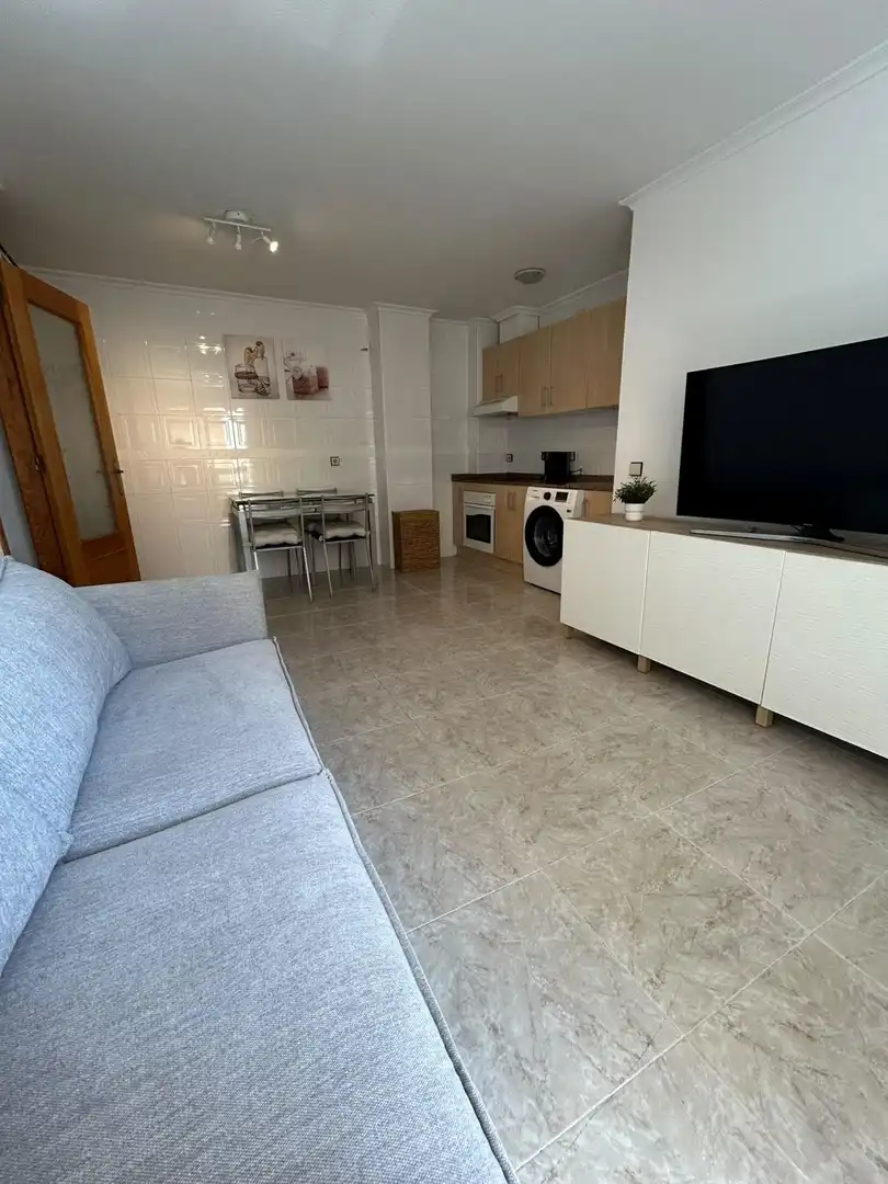 Wohnzimmer von Wohnungen zur Miete in Torrevieja mit Klimaanlage