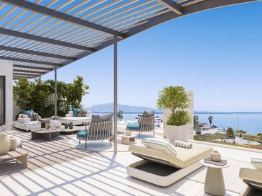Penthouse mit Pool zum Verkauf in Alcorrín