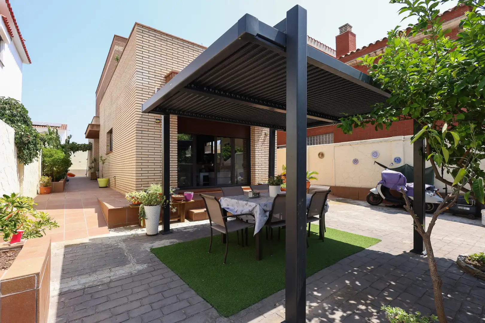 Terraza de Casa o chalet en venta en Viladecans con Aire acondicionado, Calefacción y Jardín privado