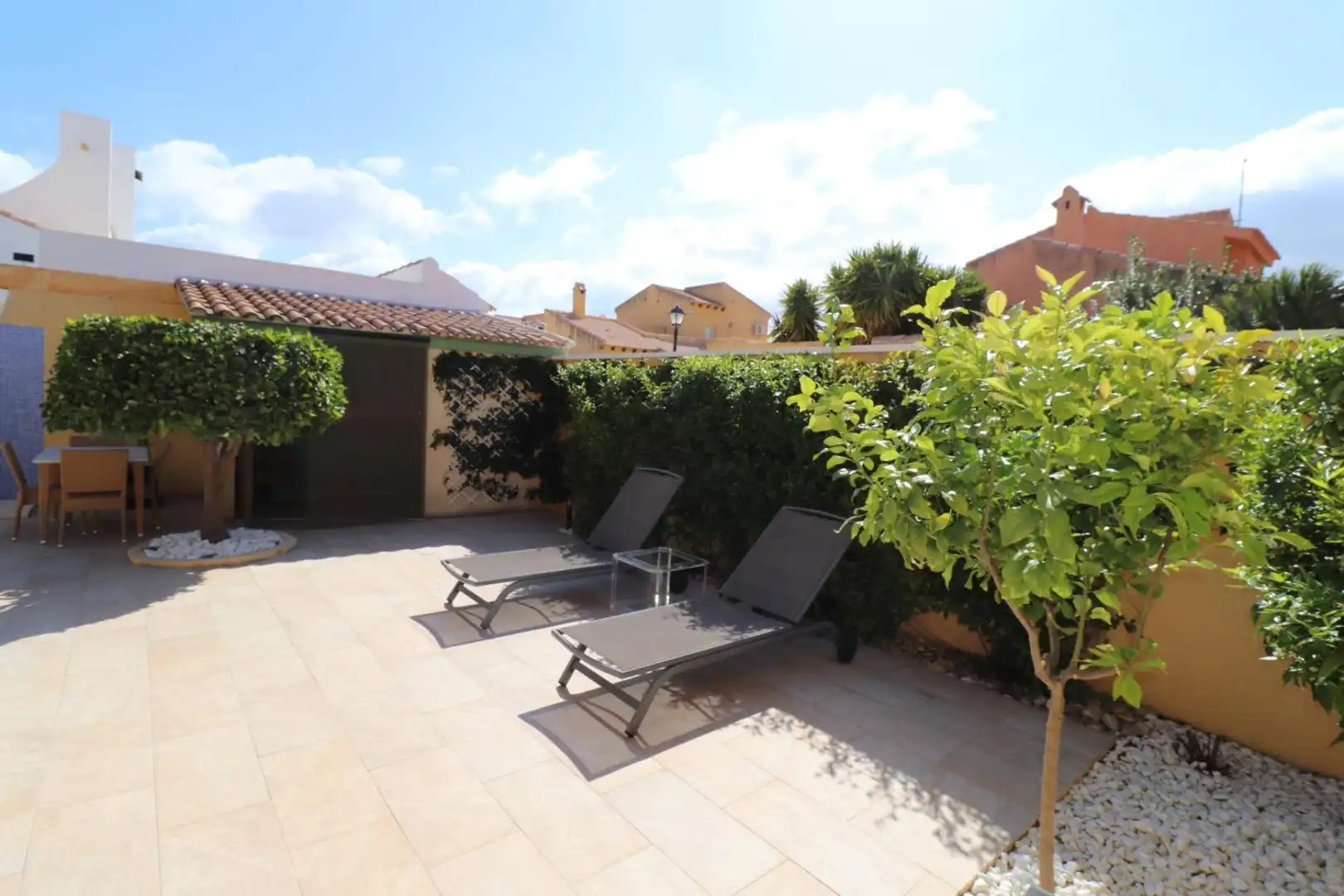 Terrassa de Casa o xalet en venda en Fortuna amb Aire condicionat, Calefacció i Jardí privat