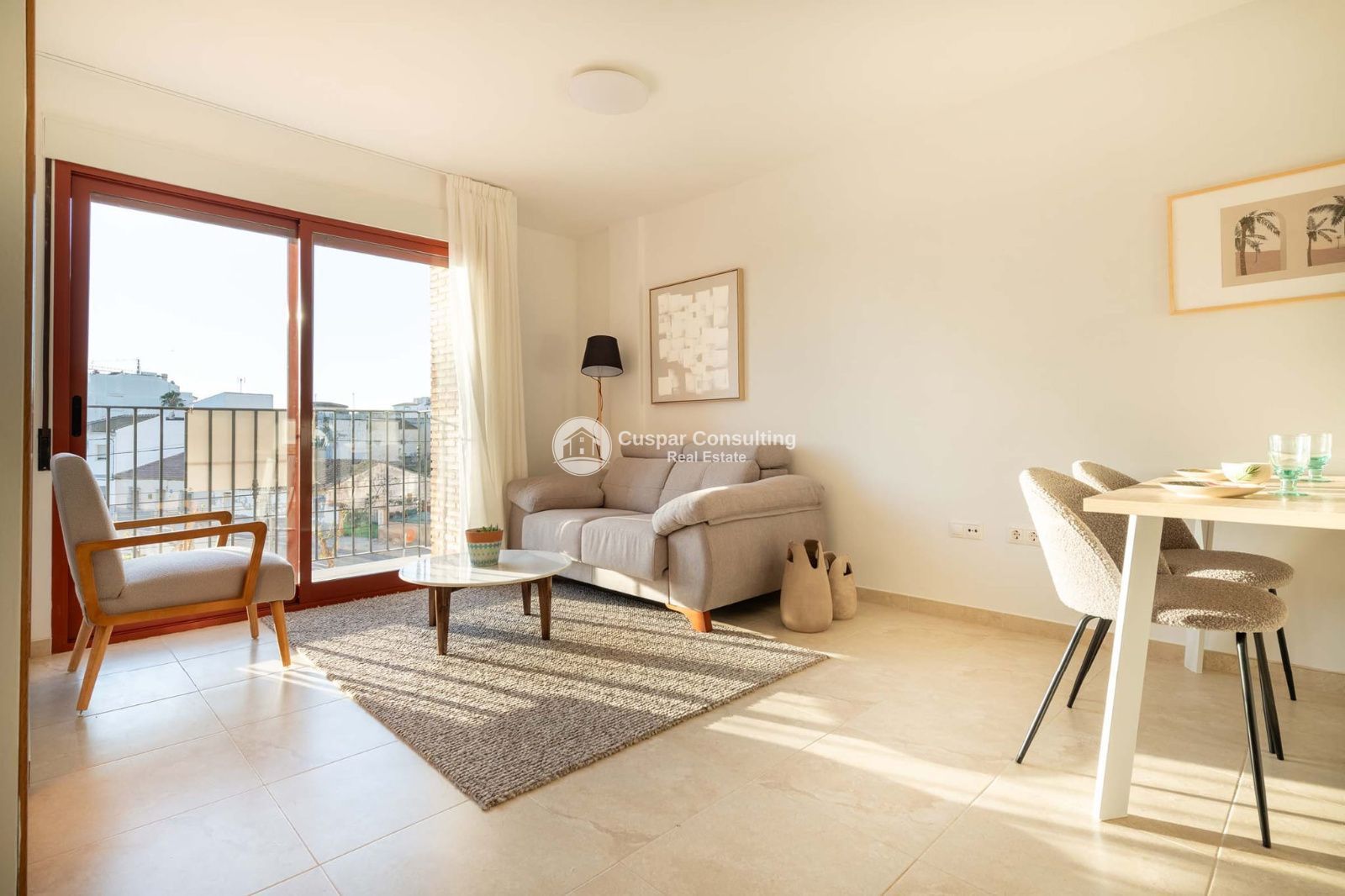 Living room of Apartment for sale in  Murcia Capital  with Air Conditioner, Heating and Terrace