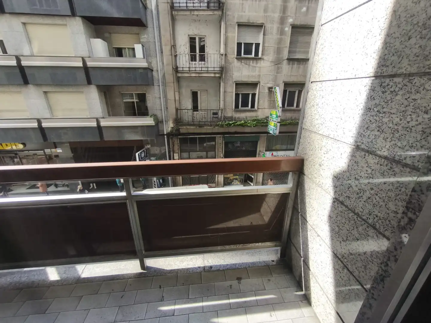 Balcony of Flat for sale in Ourense Capital   with Heating, Parquet flooring and Terrace
