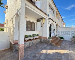 Exterior view of Single-family semi-detached for sale in Torrevieja  with Air Conditioner, Heating and Private garden
