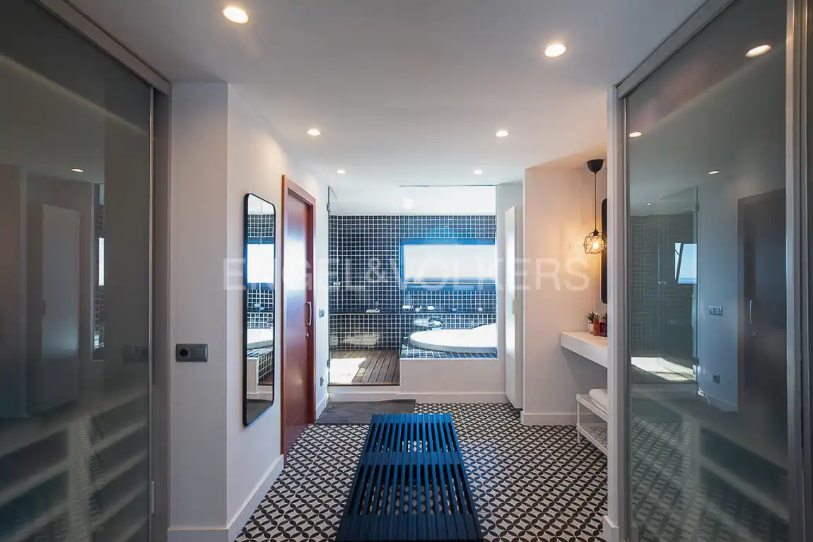 Bathroom of Houses for sale in Cullera  with Air Conditioner, Heating and Terrace