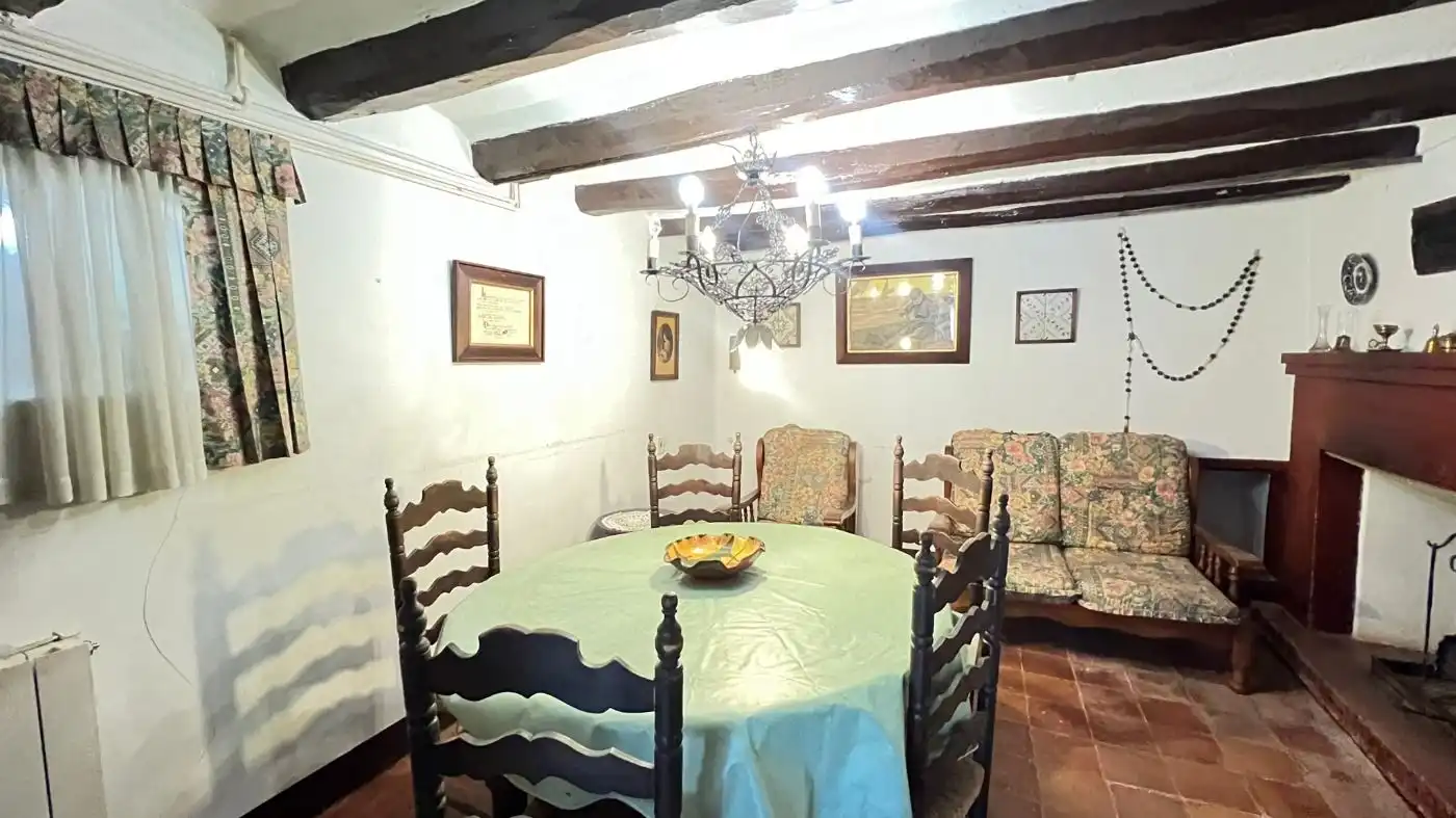 Esszimmer von Haus oder Chalet zum Verkauf in Sant Cugat Sesgarrigues mit Heizung und Balkon