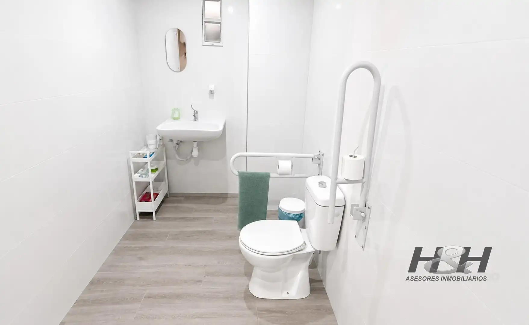 Baño de Oficina de alquiler en Burjassot con Aire acondicionado y Calefacción
