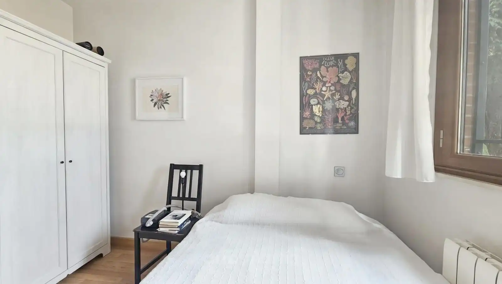 Dormitori de Casa adosada de lloguer en Salamanca amb Calefacció, Terrassa i Moblat