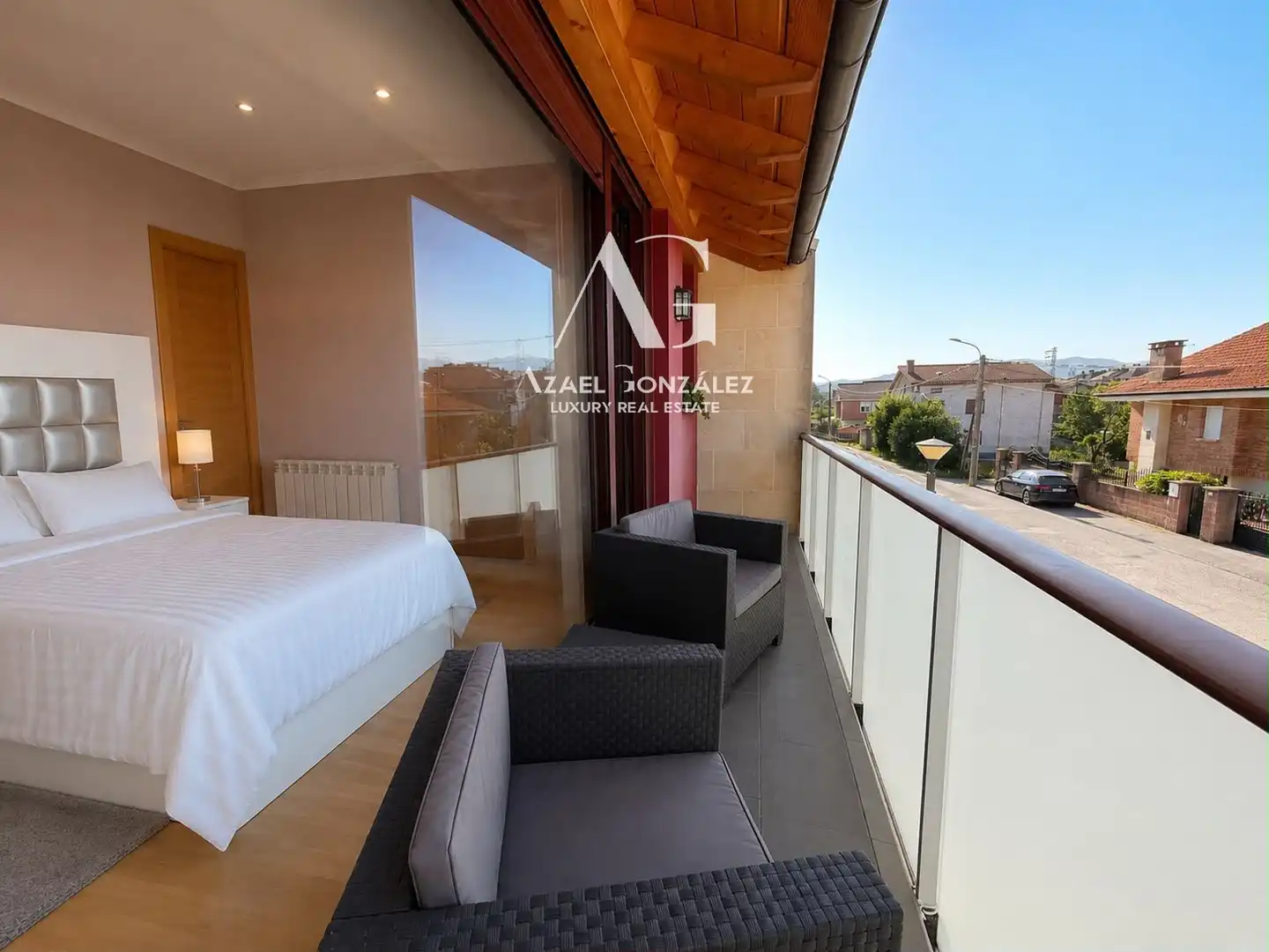 Balcony of Detached homes for sale in Castañeda  with Heating, Terrace and Alarm