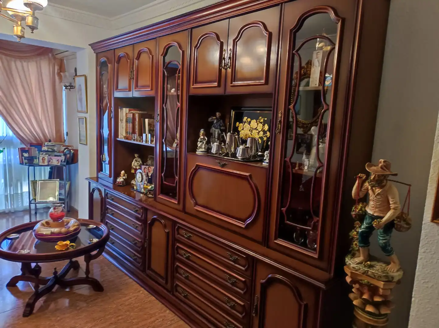 Wohnzimmer von Wohnung zur Miete in Málaga Capital mit Klimaanlage, Möbliert und Ofen