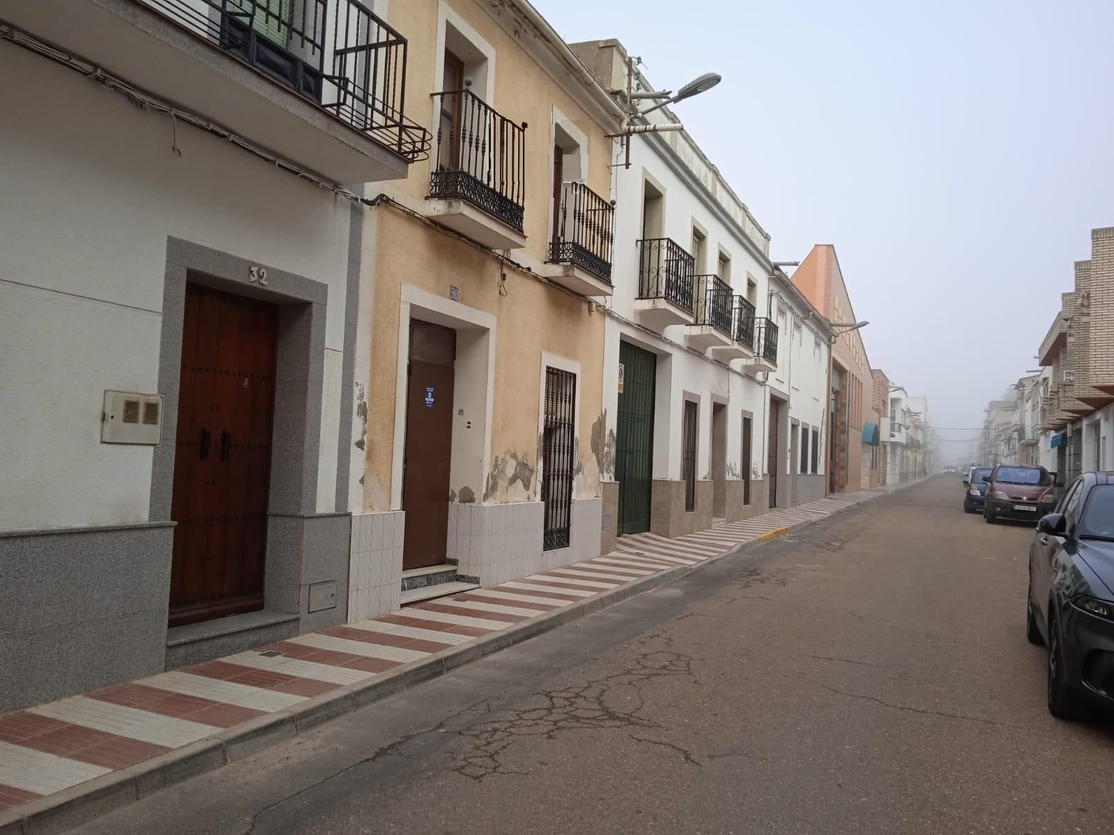 Vista exterior de Casa adosada en venda en Santa Amalia