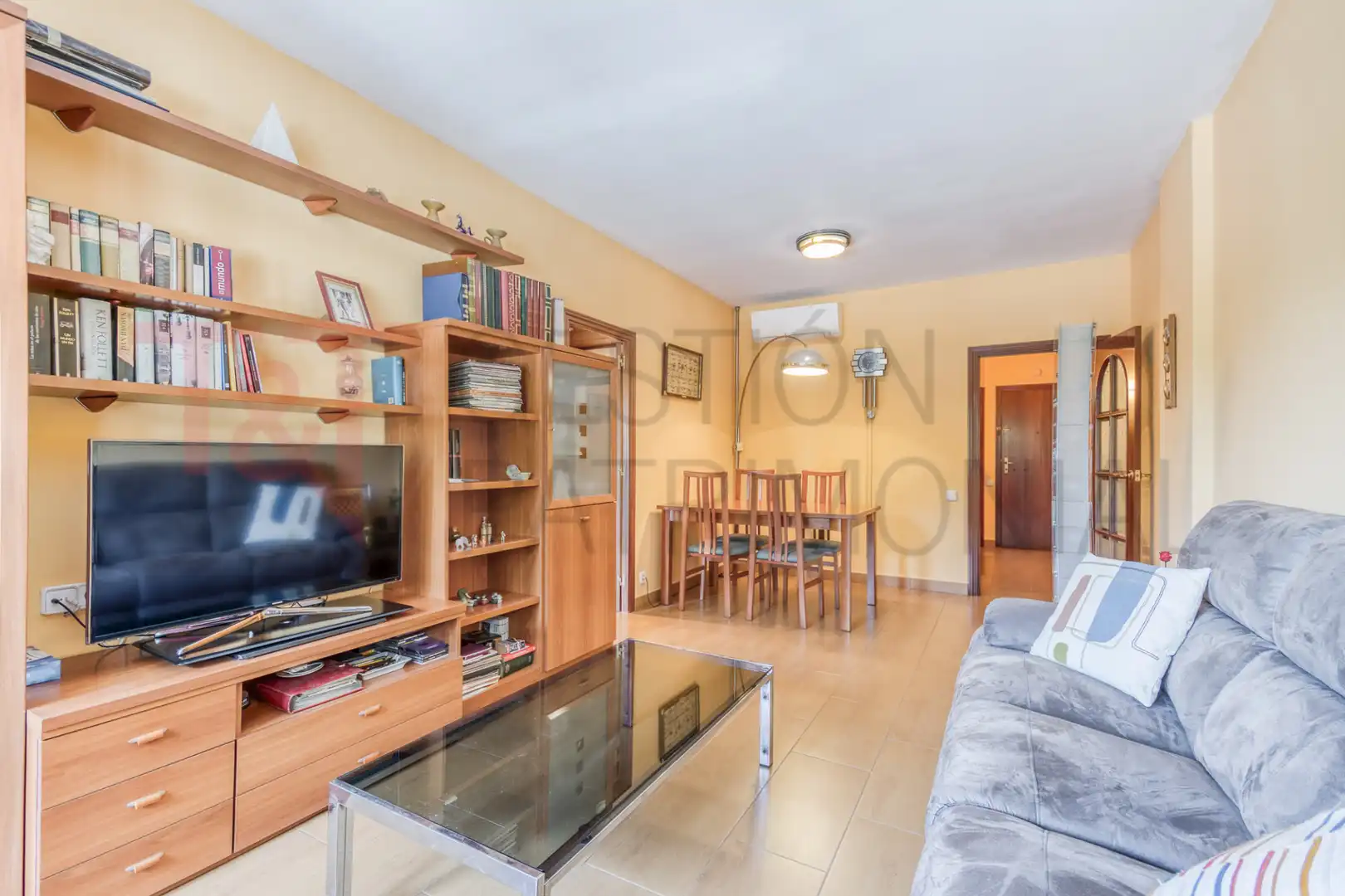 Sala d'estar de Pis en venda en Barcelona amb Aire condicionat, Calefacció i Forn