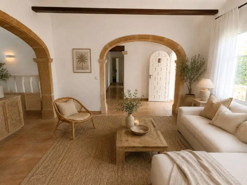 Sala d'estar de Casa o xalet en venda en Jávea / Xàbia