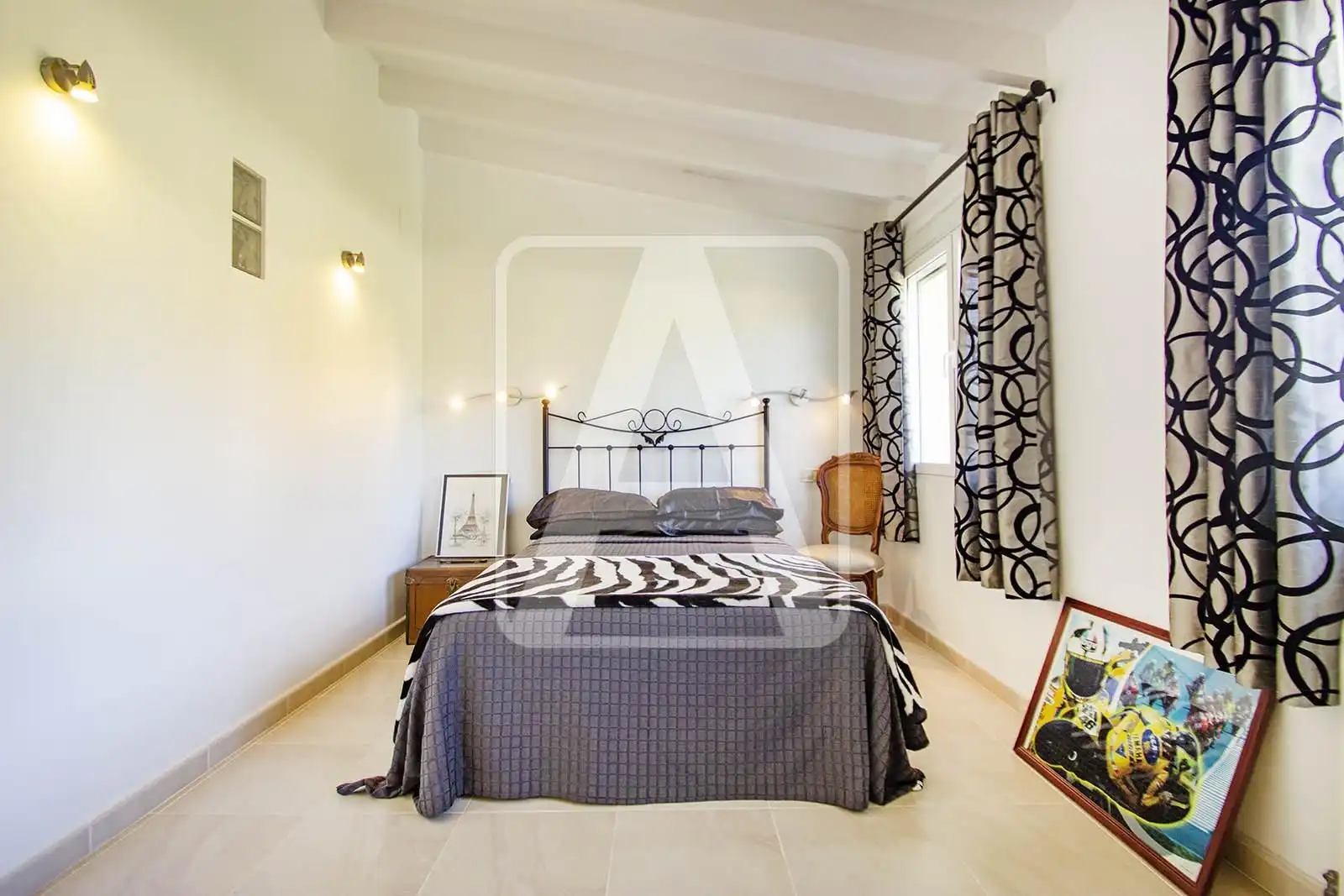 Dormitori de Finca rústica en venda en Calpe / Calp amb Aire condicionat, Calefacció i Jardí privat