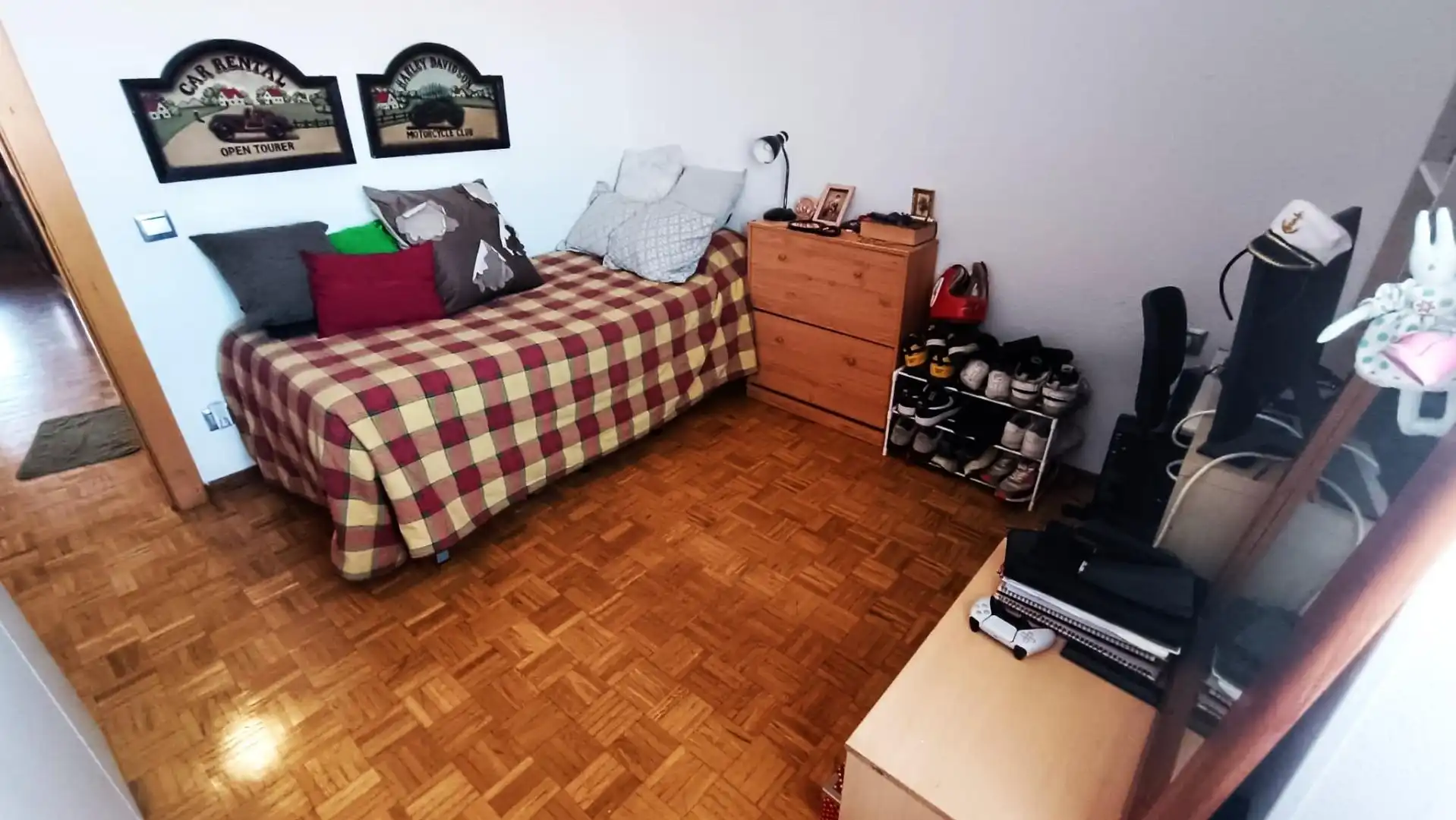 Schlafzimmer von Wohnung zum Verkauf in Zamora Capital  mit Heizung, Parkett und Terrasse