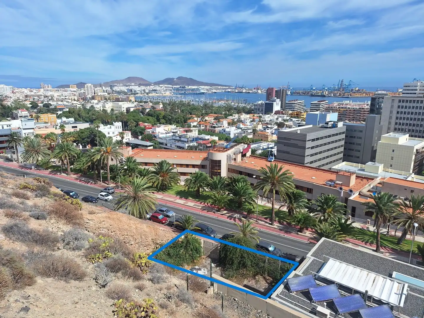 Vista exterior de Residencial en venda en Las Palmas de Gran Canaria