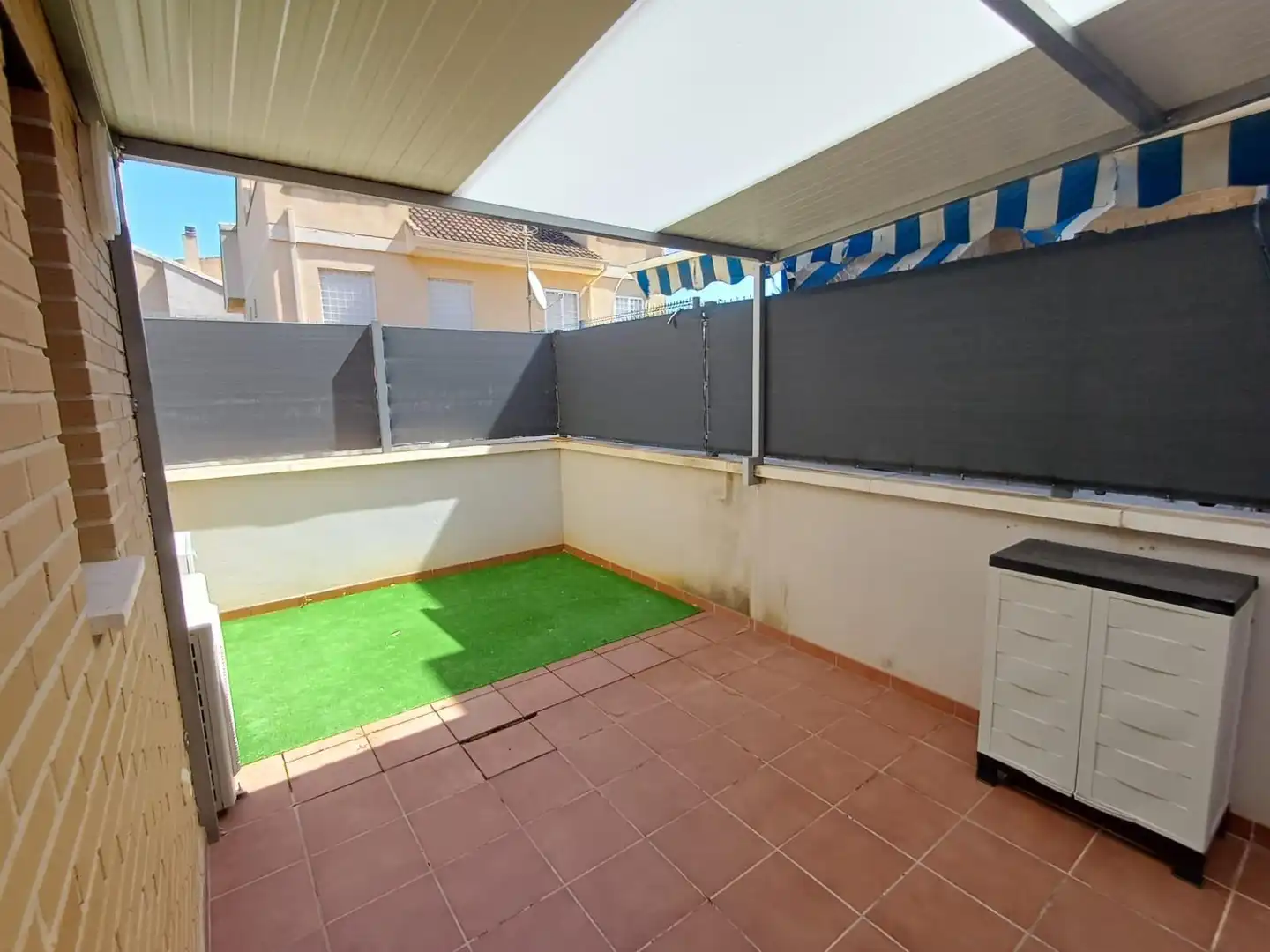 Terrasse von Erdgeschoss zur Miete in Murcia mit Klimaanlage, Heizung und Parkett