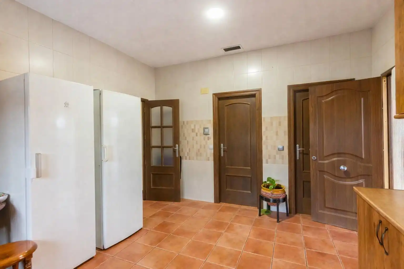 Cocina de Casa o chalet en venta en Murcia con Aire acondicionado, Jardín privado y Terraza