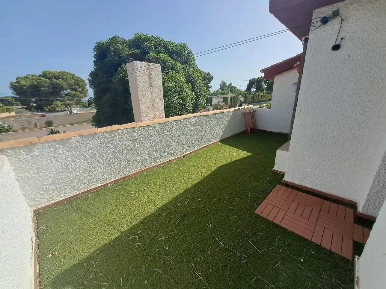 Terrasse von Haus oder Chalet zur Miete in Mutxamel mit Klimaanlage, Terrasse und Schwimmbad