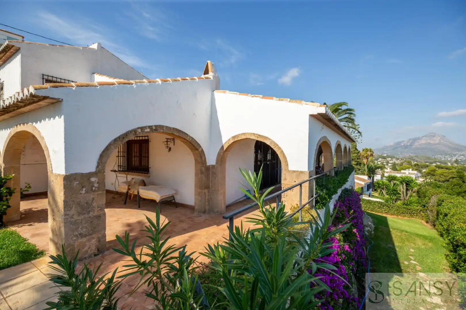 Garden of Houses for sale in Jávea / Xàbia  with Heating and Swimming Pool