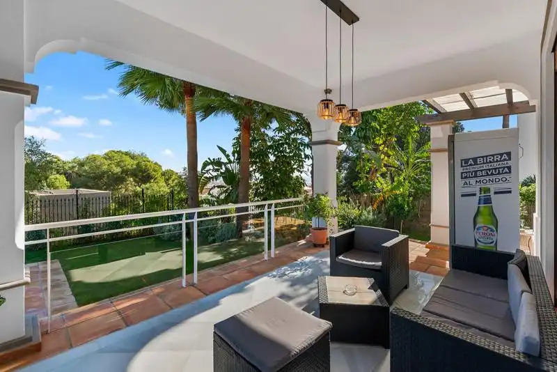 Terrace of Houses for rent in Marbella  with Air Conditioner, Heating and Private garden