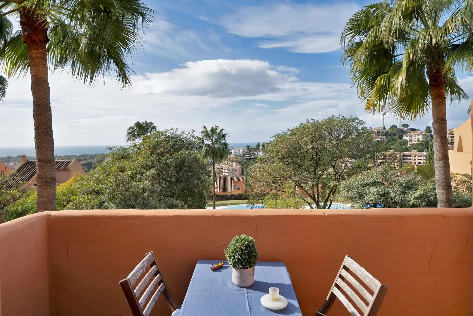 Terrace of Apartments for sale in Marbella  with Air Conditioner, Private garden and Storage room