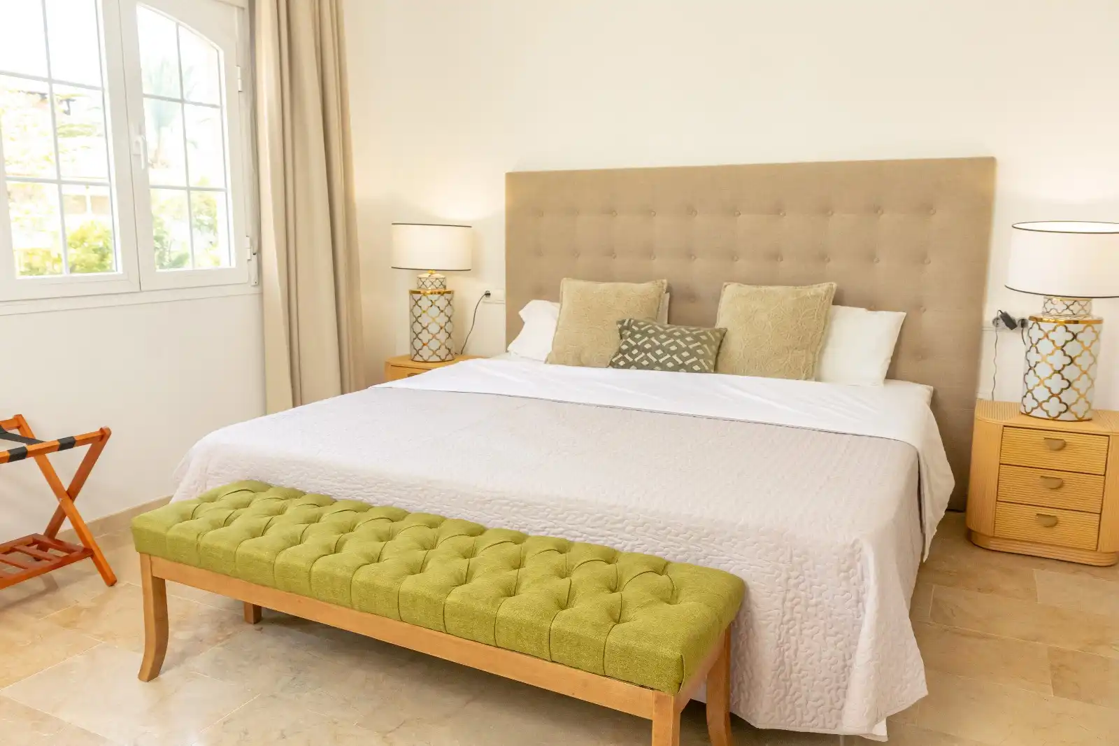 Bedroom of Detached homes for rent in Marbella  with Air Conditioner, Terrace and Storage room