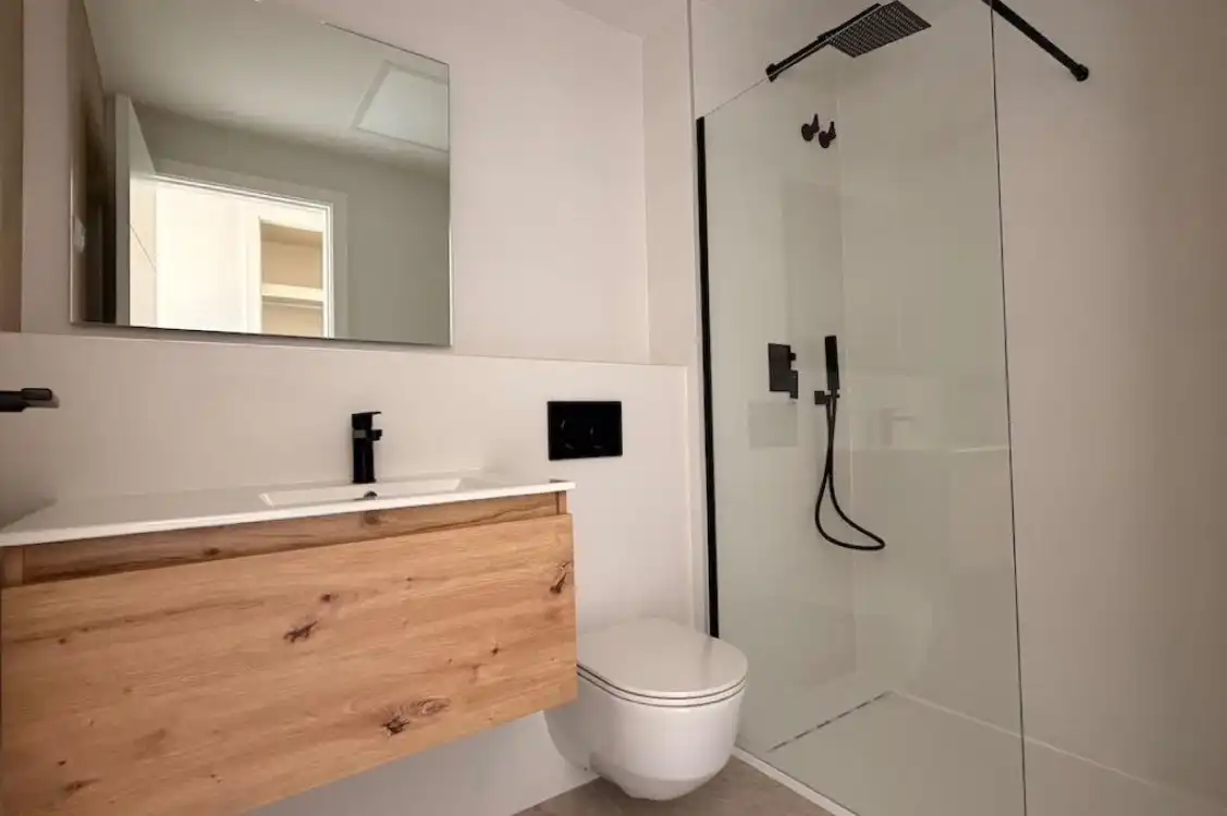 Bany de Apartament en venda en Murcia amb Aire condicionat, Calefacció i Terrassa