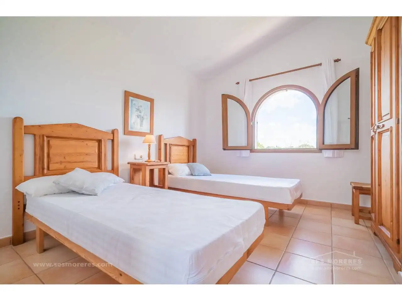 Habitación de Finca rústica en venta en Ferreries con Aire acondicionado, Jardín privado y Terraza