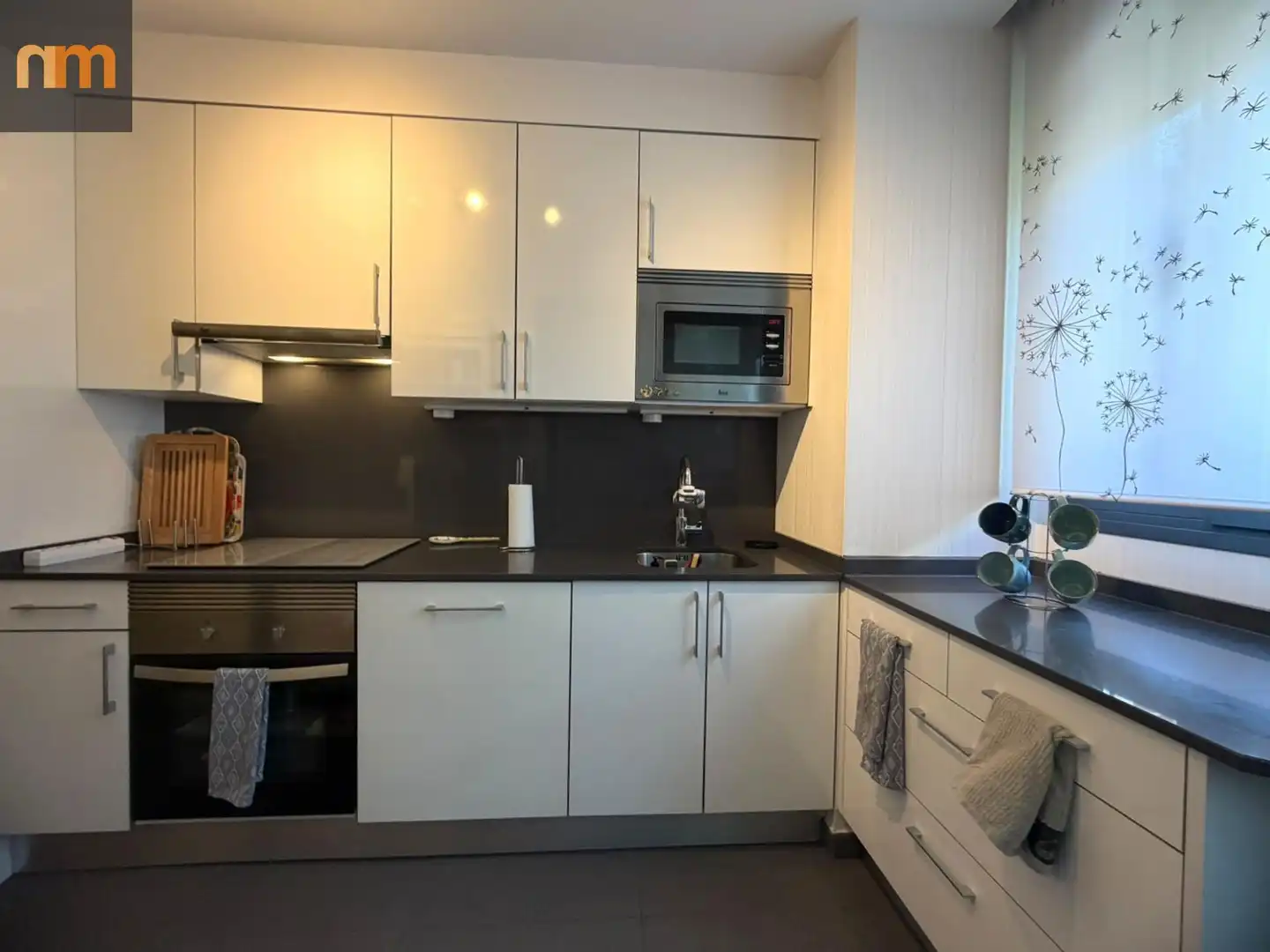 Kitchen of Flat for sale in Madrid  with Air Conditioner, Heating and Private garden