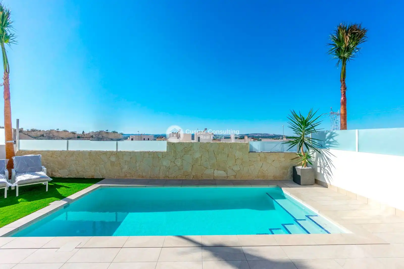 Swimming pool of Houses for sale in Rojales  with Air Conditioner, Heating and Private garden