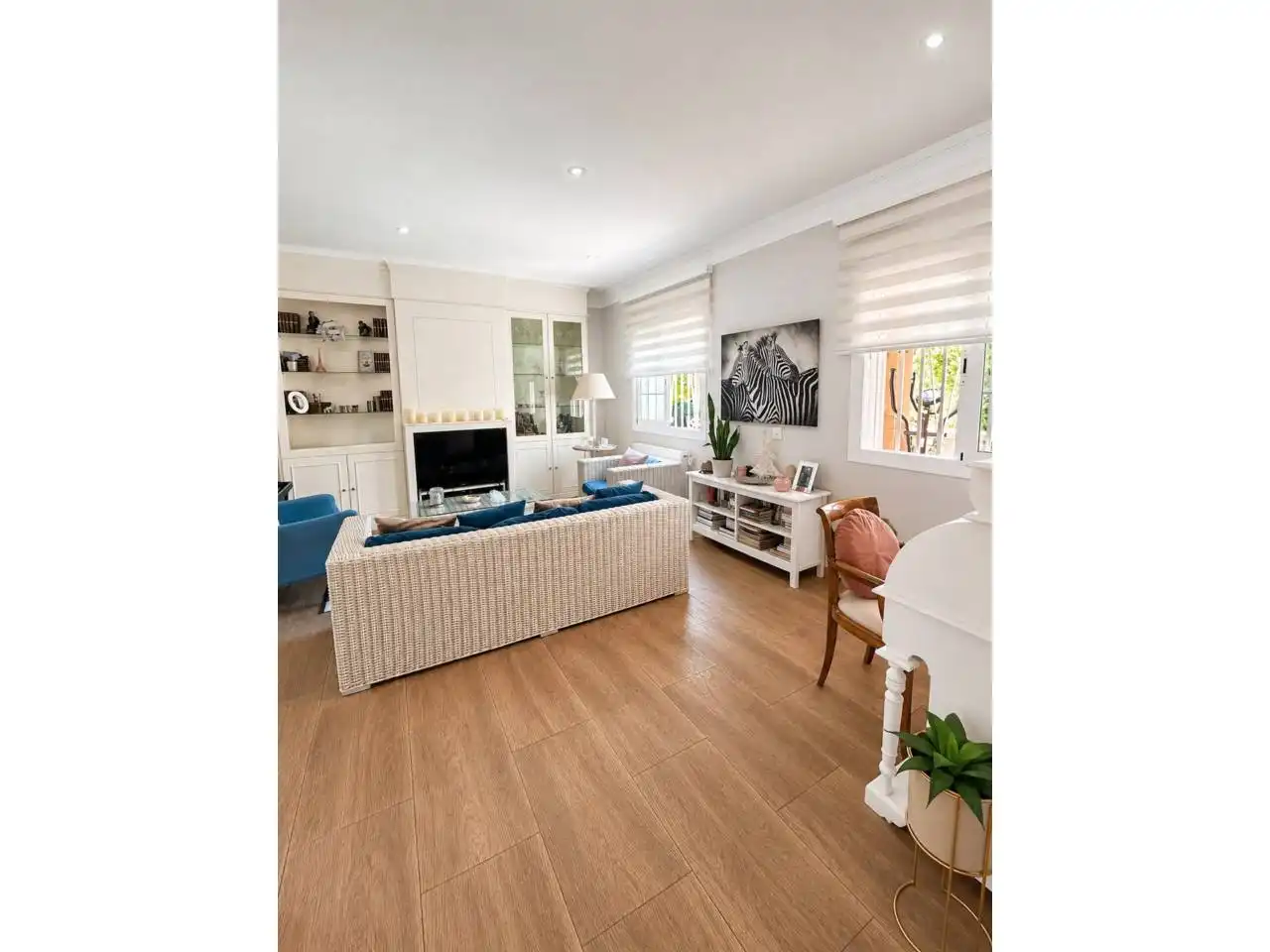 Sala de estar de Casa o chalet en venta en Cubelles con Aire acondicionado, Calefacción y Jardín privado