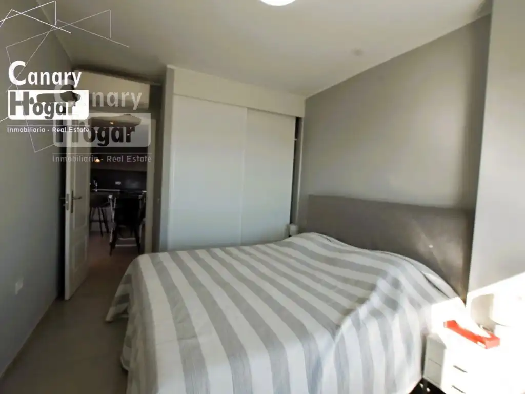 Schlafzimmer von Dachboden zum Verkauf in San Miguel de Abona mit Klimaanlage, Heizung und Gemeinschaftspool