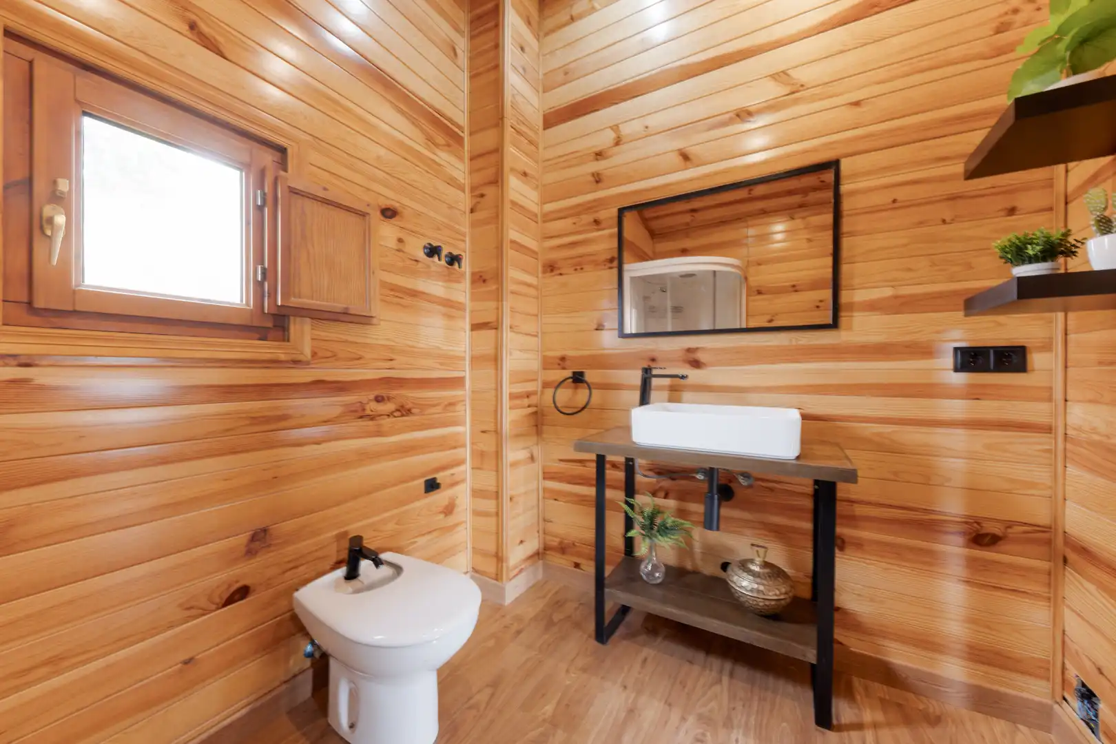 Baño de Finca rústica en venta en Málaga con Aire acondicionado, Calefacción y Terraza