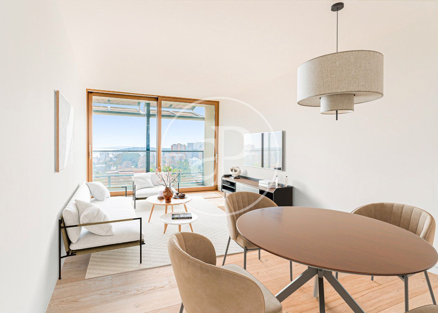 Sala d'estar de Àtic en venda en  Palma de Mallorca amb Aire condicionat, Calefacció i Terrassa
