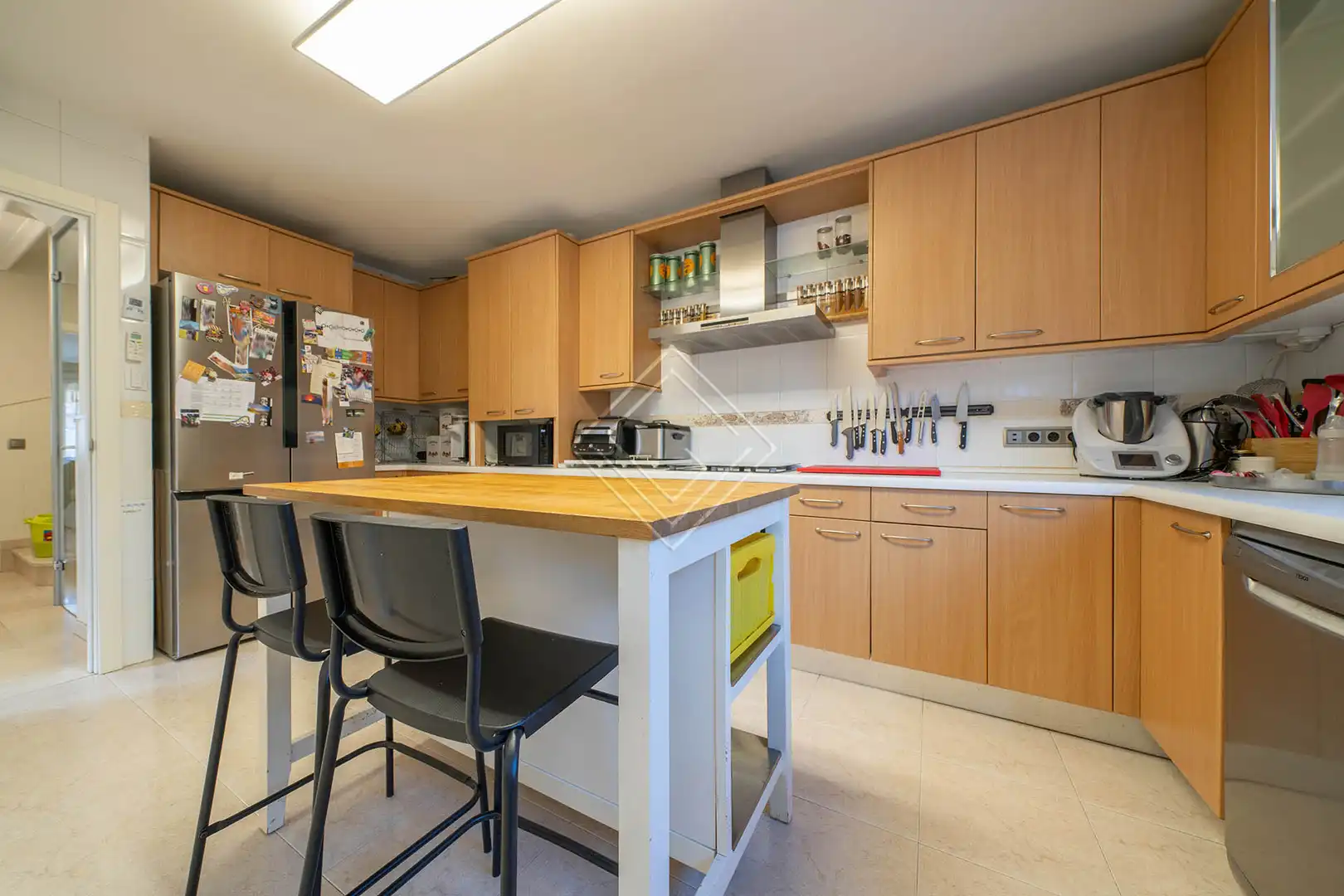 Cocina de Casa adosada en venta en Pozuelo de Alarcón con Aire acondicionado, Jardín privado y Terraza