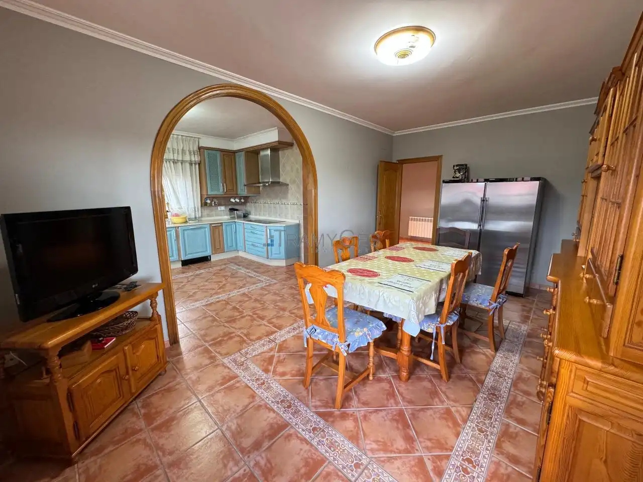Cocina de Casa o chalet en venta en Vilagarcía de Arousa con Calefacción, Jardín privado y Terraza