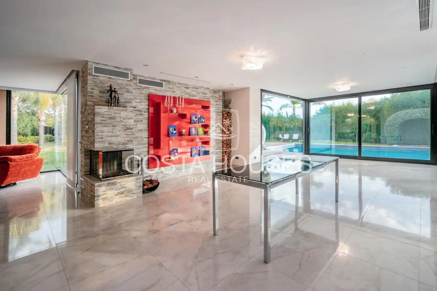 Living room of Houses for sale in Jávea / Xàbia  with Air Conditioner, Private garden and Terrace