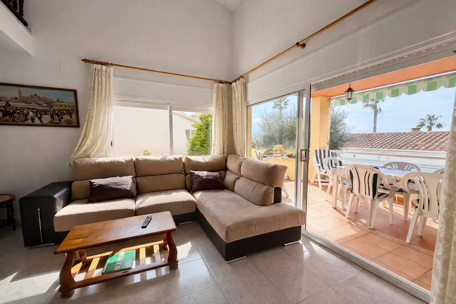 Living room of Houses for sale in Calafell  with Air Conditioner, Heating and Private garden