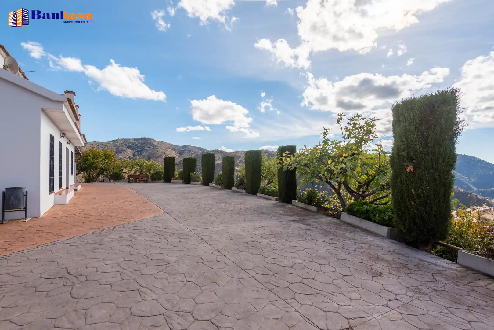 Terraza de Casa o chalet en venta en Casabermeja con Jardín privado, Piscina y Amueblado