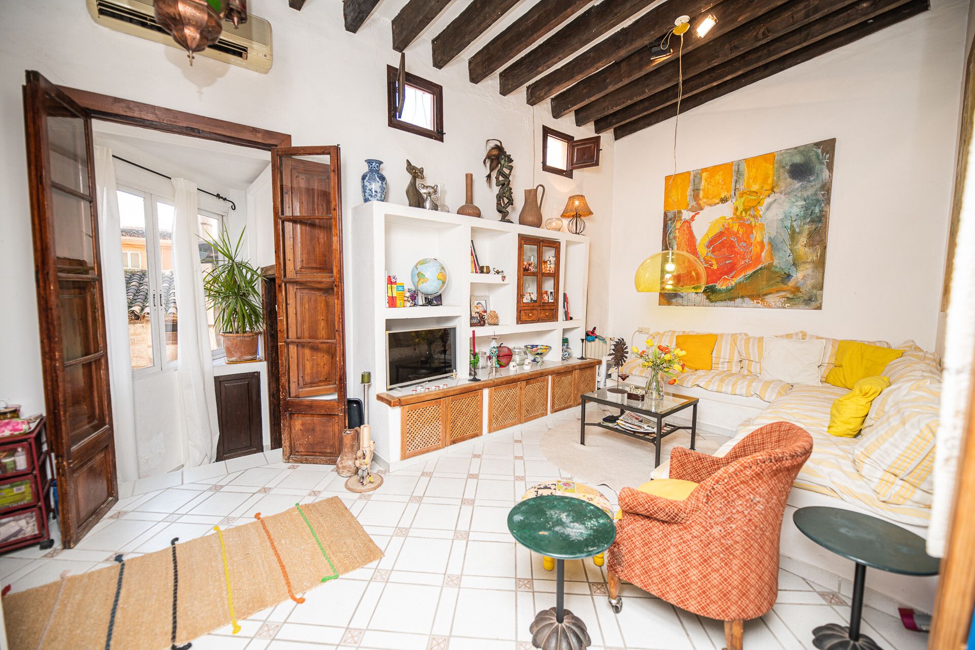 Sala d'estar de Àtic en venda en  Palma de Mallorca amb Terrassa i Balcó