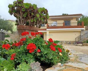 Jardí de Casa o xalet en venda en Ontinyent amb Aire condicionat, Terrassa i Piscina